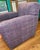 2010s A. Rudin Pristine Custom Armchair in Vibrant Multi-Color Textured Tweed For Sale - Image 5 of 5