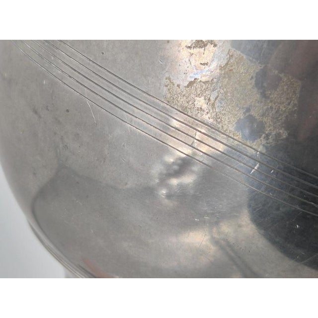 Art Deco Swedish Grace Table Lamp in Pewter, Sweden, 1936 For Sale - Image 9 of 10