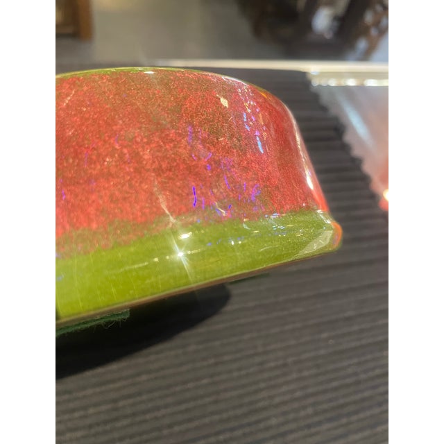 1960s 1960s Mid-Century Modern Ceramic Lidded Box by Polia Pillin Great Color & Horse For Sale - Image 5 of 9