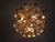 Brass Chandelier with Glass Drops by Christoph Palme, 1970s For Sale - Image 6 of 9