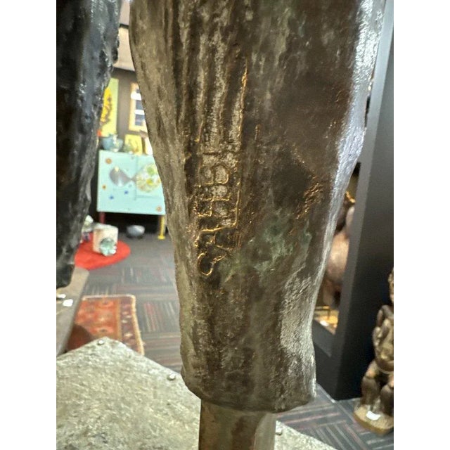 Contemporary Sahbi Chtioui, Bronze Sculpture, 1990s, Bronze For Sale - Image 3 of 10