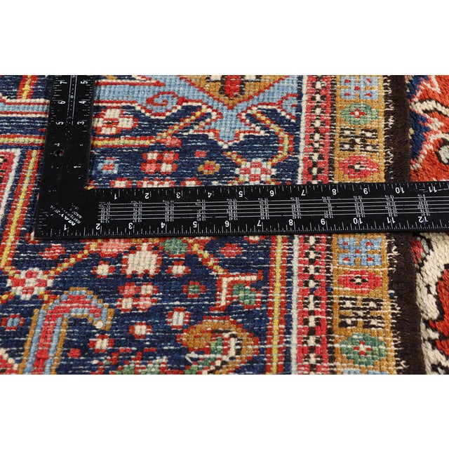Textile Late 19th Century Persian Heriz Rug, 08'03 X 11'11 For Sale - Image 7 of 10