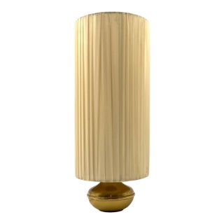 Mid Century Modern Brass Table Lamp, Italy, 1960s For Sale