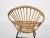 Black Rattan & Metal Lounge Chair from Rohe Noordwolde, the Netherlands, 1950s For Sale - Image 8 of 10