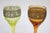 Art Deco Chalices by Ludwig Moser for Karlovy Vary, Former Czechoslovakia, 1920, Set of 5 For Sale - Image 3 of 14