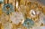 Lively Floreal Multicolor Murano Glass Gold Flushmount For Sale - Image 4 of 5