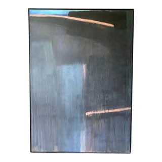 1990s Abstract Painting "Az-Tep" by Venezuelan Artist Susana Amundarain For Sale