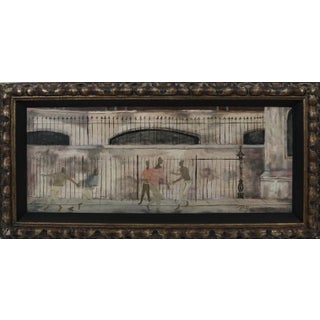 Paul Zimmerman, Social Realist Street Scene of Youth at Play (African American) For Sale