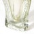 Rippling Bone Form Hand-Blown Murano Glass Vase W/ Bullicante & Gold Flecks For Sale - Image 4 of 17