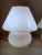 Murano Mushroom-Shaped Opal Glass Spiral Lamps from Venini, 1970s, Set of 2 For Sale - Image 10 of 13