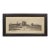 Antique John Hill Millspaugh Farm Farmhouse Panoramic Landscape Etching 21" For Sale