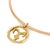 Contemporary 1960s Cartier George l'Enfant French 18k Yellow Gold Zodiac Choker Necklace For Sale - Image 3 of 5
