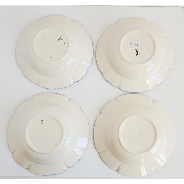 Vintage Los Angeles Pottery Laurie Gates Rooster Bowls-Set of 4 For Sale - Image 11 of 12
