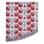 Janvi Red Round Tablecloth, 90-Inch For Sale