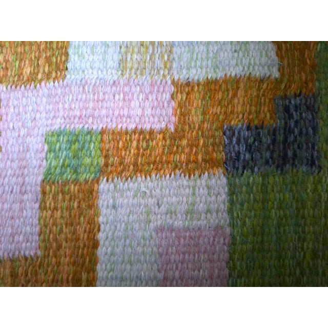 Large Rölakanan Wool Rug by Ingegerd Silow, 1960s For Sale - Image 4 of 11