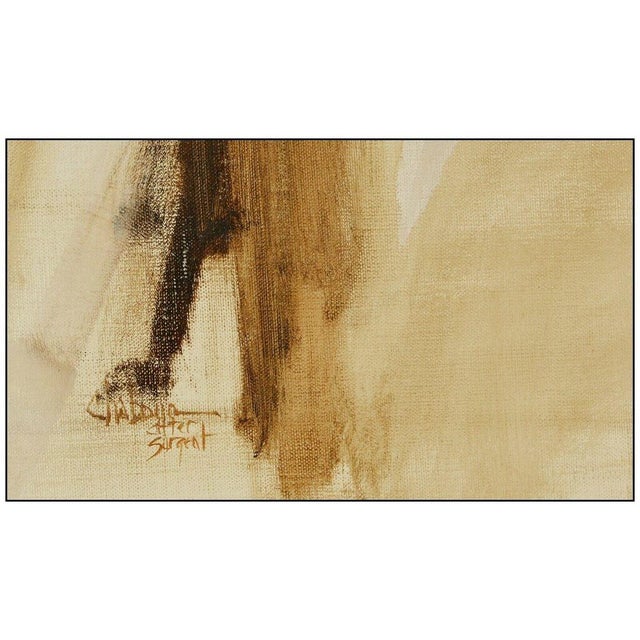 Realism Late 20th Century Determined, Nancy Chaboun For Sale - Image 3 of 4