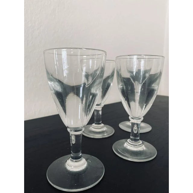 French Pastis Glasses, 1900s, Set of 4 For Sale - Image 5 of 11