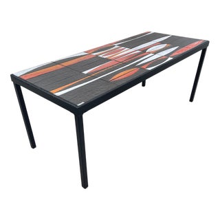 Shuttle Coffee Table by Roger Capron, 1950s For Sale