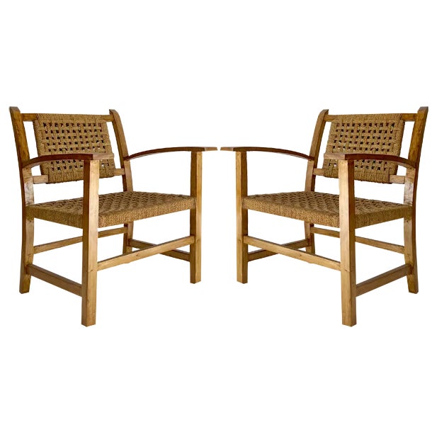 Set of Armchairs in the style of Josep Torres Clavé, 1960 For Sale