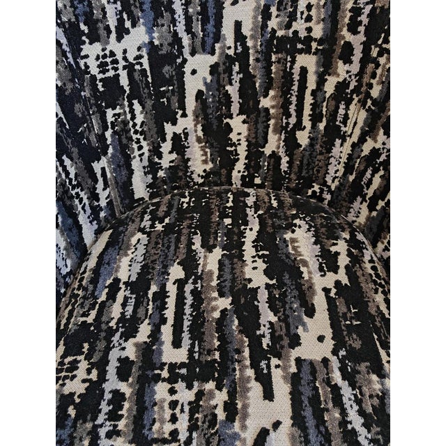 Set of Art Deco Lounge Chairs with Textured Fabric, 1950s For Sale - Image 15 of 17