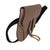 Contemporary Pink Calfskin Saddle Belt Pouch For Sale - Image 3 of 4