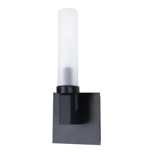 Regina Andrew Montecito Iron Outdoor Single Sconce, Black For Sale