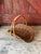 Farmhouse Vintage Gathering Basket With Decorative Bead Accents Wicker & Wood For Sale - Image 3 of 10