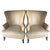 A Pair of Elegant Mid-Century Leather Butterfly Wingback Chairs by Williams-Sonoma. For Sale - Image 10 of 11