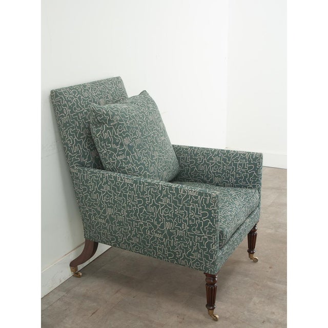 Late 20th Century English Lancaster Chair From Jamb London For Sale - Image 5 of 10