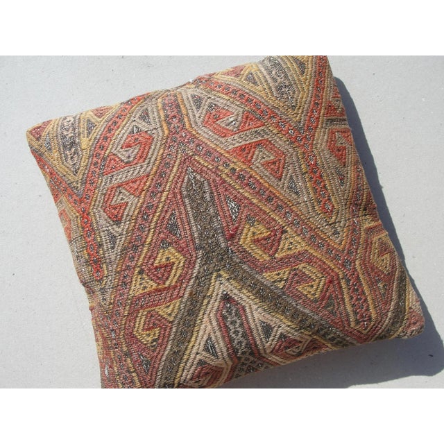 Turkish Contemporary Handmade Turkish Pillow Cover For Sale - Image 3 of 10