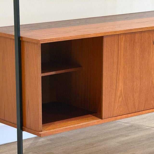 Wood Teak Modular Bookcase by Avalon, England, 1960 For Sale - Image 7 of 14