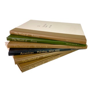 Vintage Art Books - Set of 6 For Sale