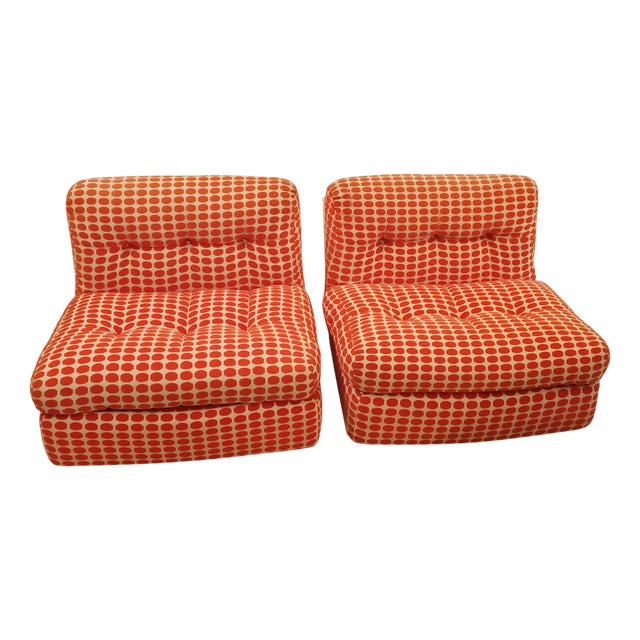 Amanta Modular Armchairs by Mario Bellini for C&B Italia, 1960s, Set of 2 For Sale