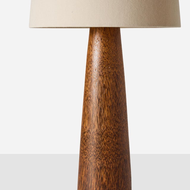 Brown Mid 20th Century Tall Lamp by Modern Props For Sale - Image 8 of 9