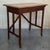 Late 19th Century Spanish Baroque Dark Walnut Work Side Table With Drawer, Restored For Sale - Image 6 of 15