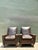 Vintage Old Hickory Distressed Leather Armchairs - Pair For Sale In West Palm - Image 6 of 18