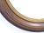 American Antique Amerian Walnut Round Mirror For Sale - Image 3 of 4