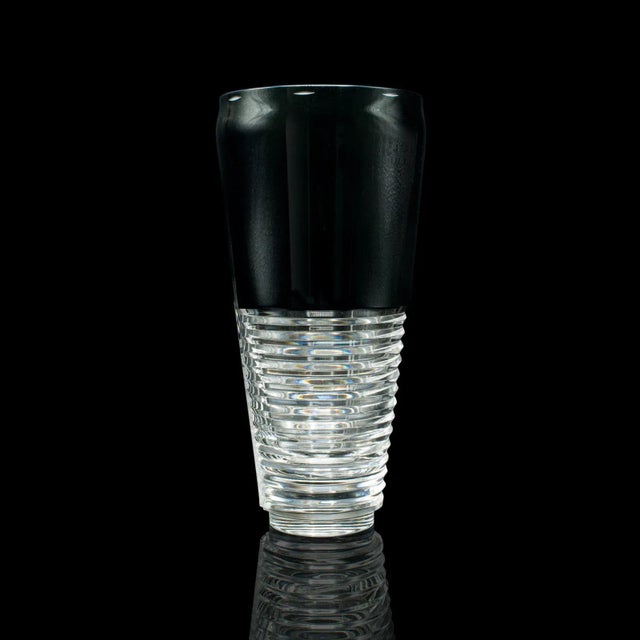 1970s 1970s Modern Vintage Decorative Vase, French, Art Glass, Flower Jar, Late 20th Century For Sale - Image 5 of 10