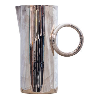 "Vertigo" Silver-Plated Water Pitcher by Christofle For Sale