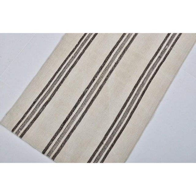 Vinatge Anatolian Stripe Kilim Runner For Sale - Image 9 of 10