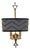 Vintage Wall Lamp with Mahogany Back Panel, Brass Frame and Fabric Shade, 1980s For Sale
