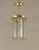 1920s Art Deco Viennese Pendant Chandelier with Hand-Cut Glass, 1920s For Sale - Image 5 of 10