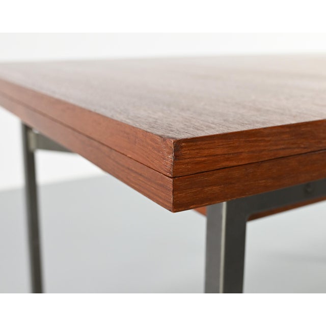 Vintage French Teak Dining Table, 1960s For Sale - Image 12 of 17