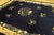 Incredible Navy Background and Special Central Floral Antique Chinese Peking Rug For Sale - Image 9 of 12