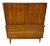 Mid-Century Modern Brasilia Style Walnut High Chest For Sale