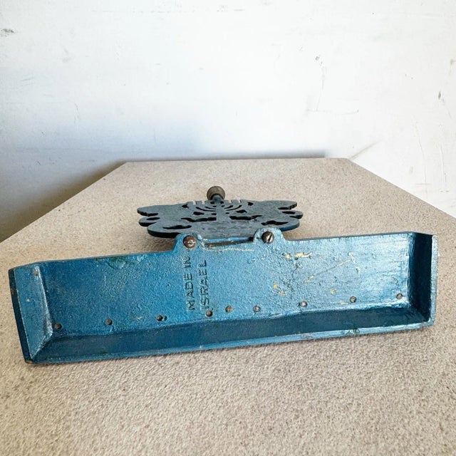 Israeli Brass “Lions of Juda” Menorah/Chanukia For Sale In Miami - Image 6 of 6