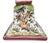 Pair of Hand-Painted Portuguese Faience Candlesticks by C. Melo With Birds, Dog, Castle & Deer – Folk Art / European Traditional For Sale - Image 14 of 18