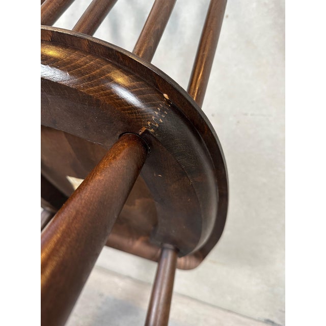 Brown Vintage Bar Chairs, Set of 4 For Sale - Image 8 of 12