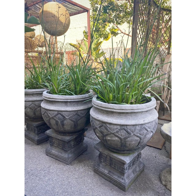 Stone Vintage Lava Stone Planter Bowl For Sale - Image 7 of 7