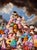 The Queen of Ice Cream by Robin Hextrum | Oil on Canvas Colorful mountain of ice cream and desserts For Sale
